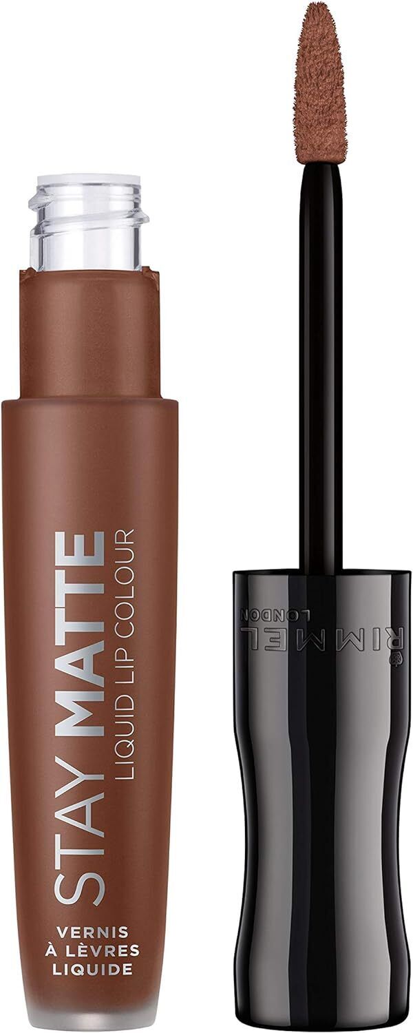 RIMMEL STAY MATTE LIQUID LIP LIPSTICK WATERPROOF -12 HR LONG LASTING- 5.5ML from Superior Mart