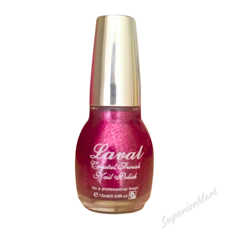 Laval Nail Polish Crystal Finish Varnish Professional Finish Nail Polish 15ml from Superior Mart