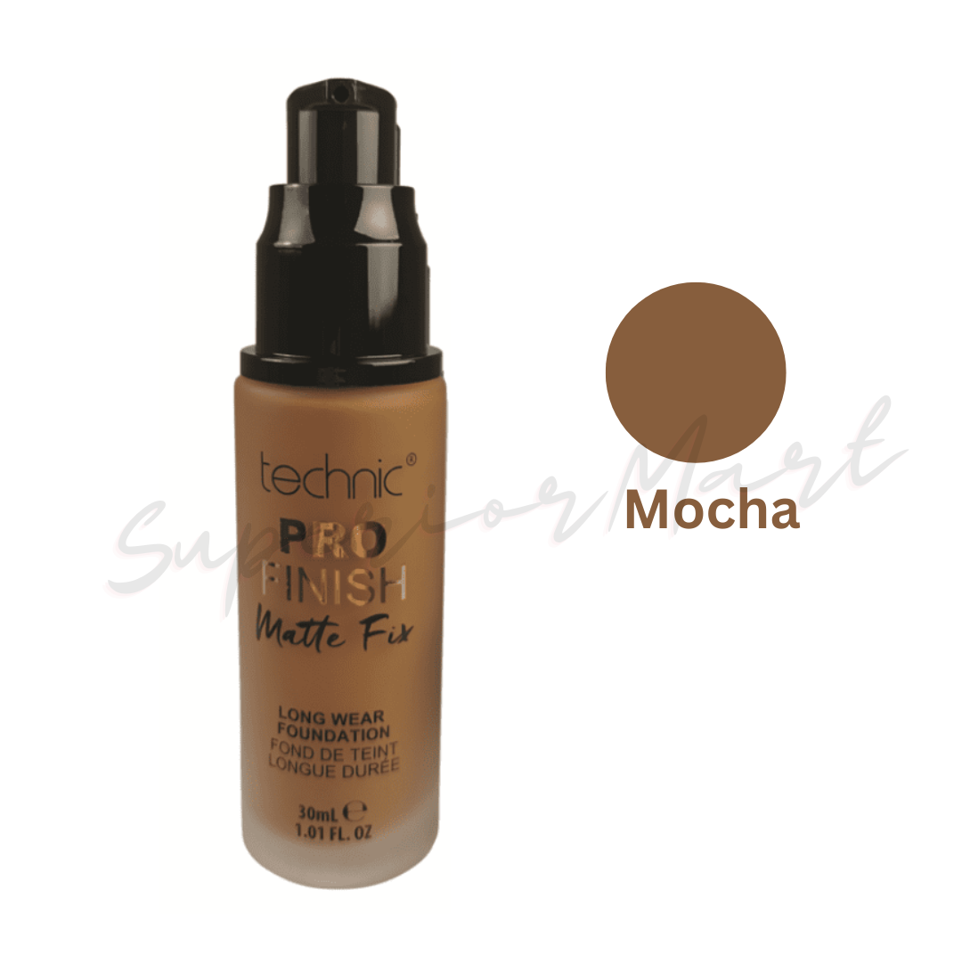 Technic Pro Finish Matte Fix Foundation Long Lasting Lightweight from Superior Mart