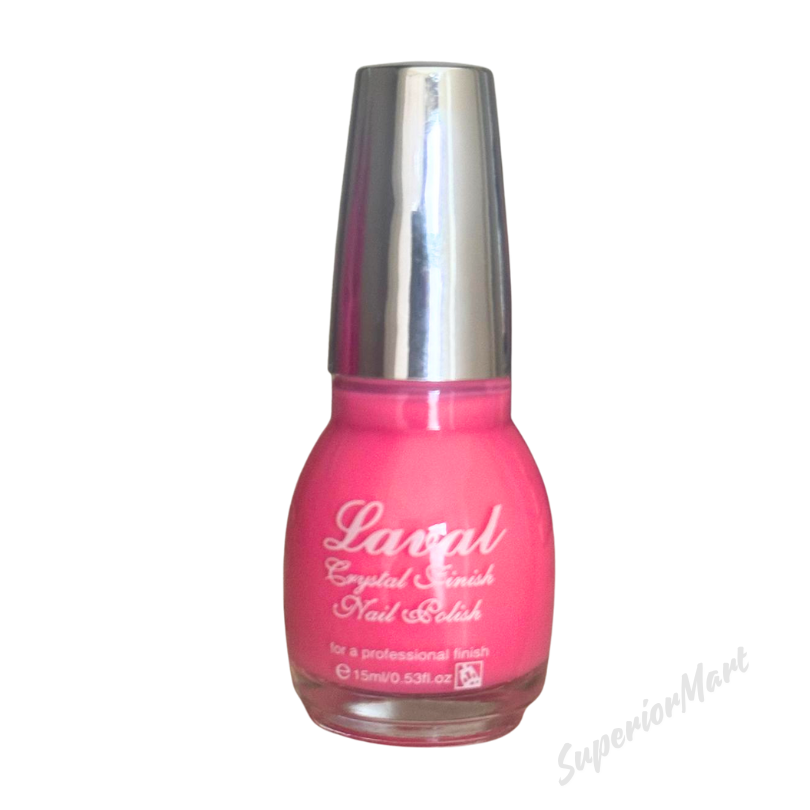 Laval Nail Polish Crystal Finish Varnish Professional Finish Nail Polish 15ml from Superior Mart