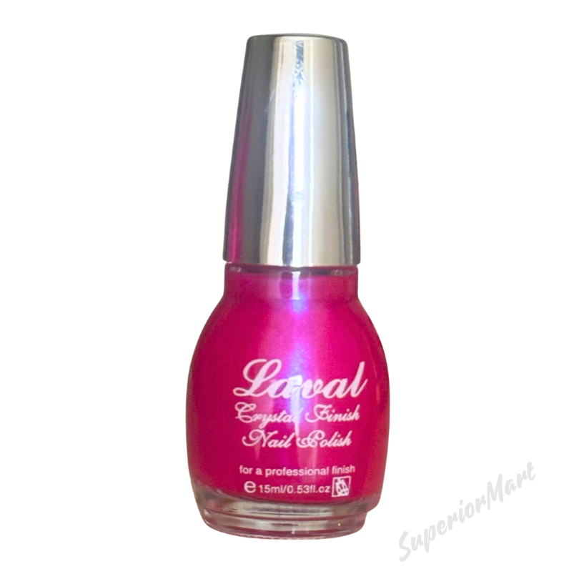 Laval Nail Polish Crystal Finish Varnish Professional Finish Nail Polish 15ml from Superior Mart