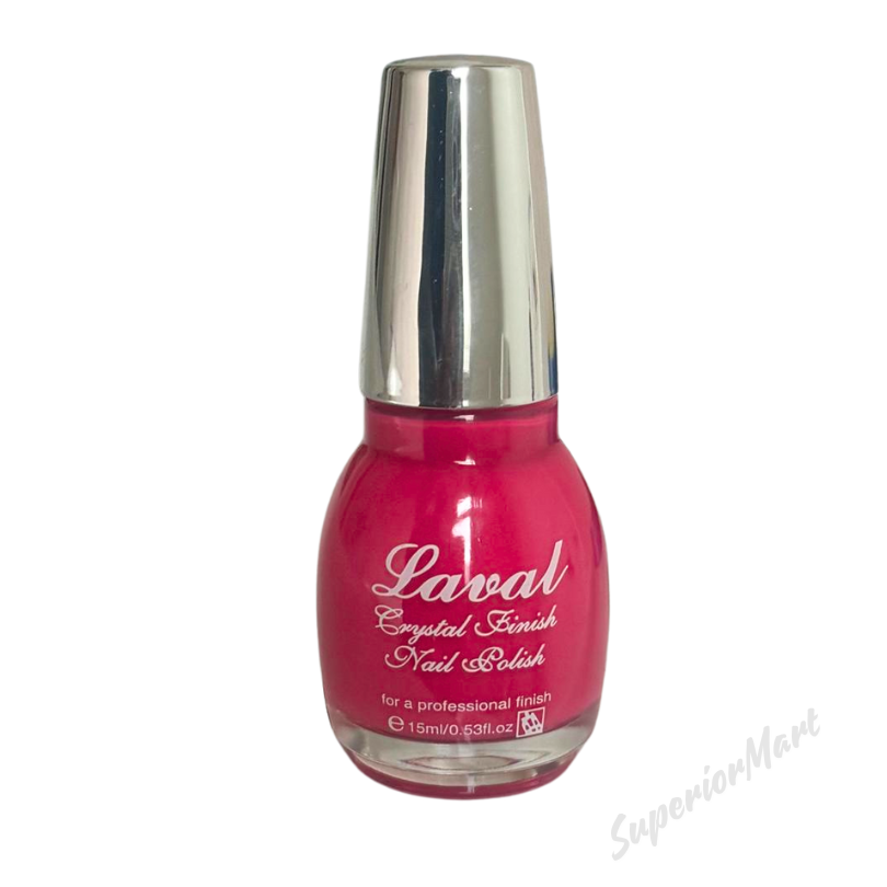 Laval Nail Polish Crystal Finish Varnish Professional Finish Nail Polish 15ml from Superior Mart