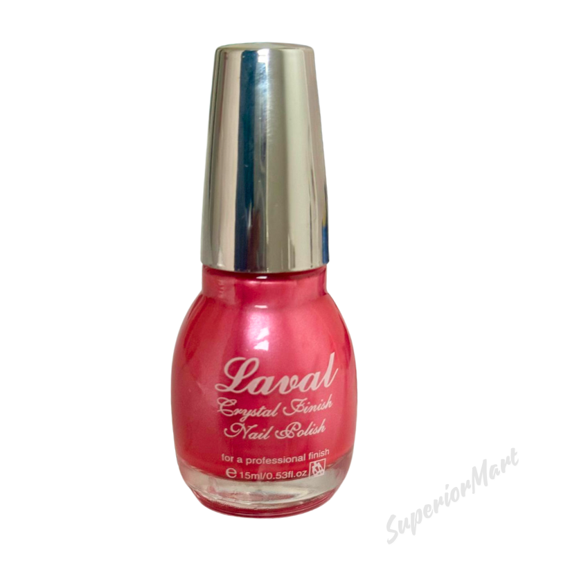 Laval Nail Polish Crystal Finish Varnish Professional Finish Nail Polish 15ml from Superior Mart