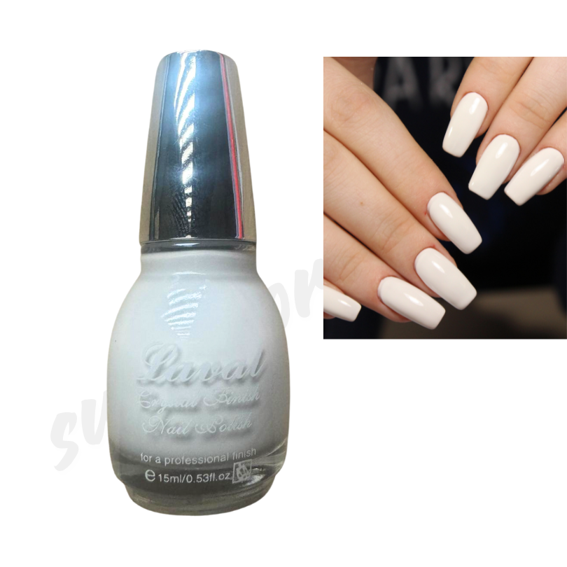 Laval Nail Polish Crystal Finish Varnish Professional Finish Nail Polish 15ml from Superior Mart