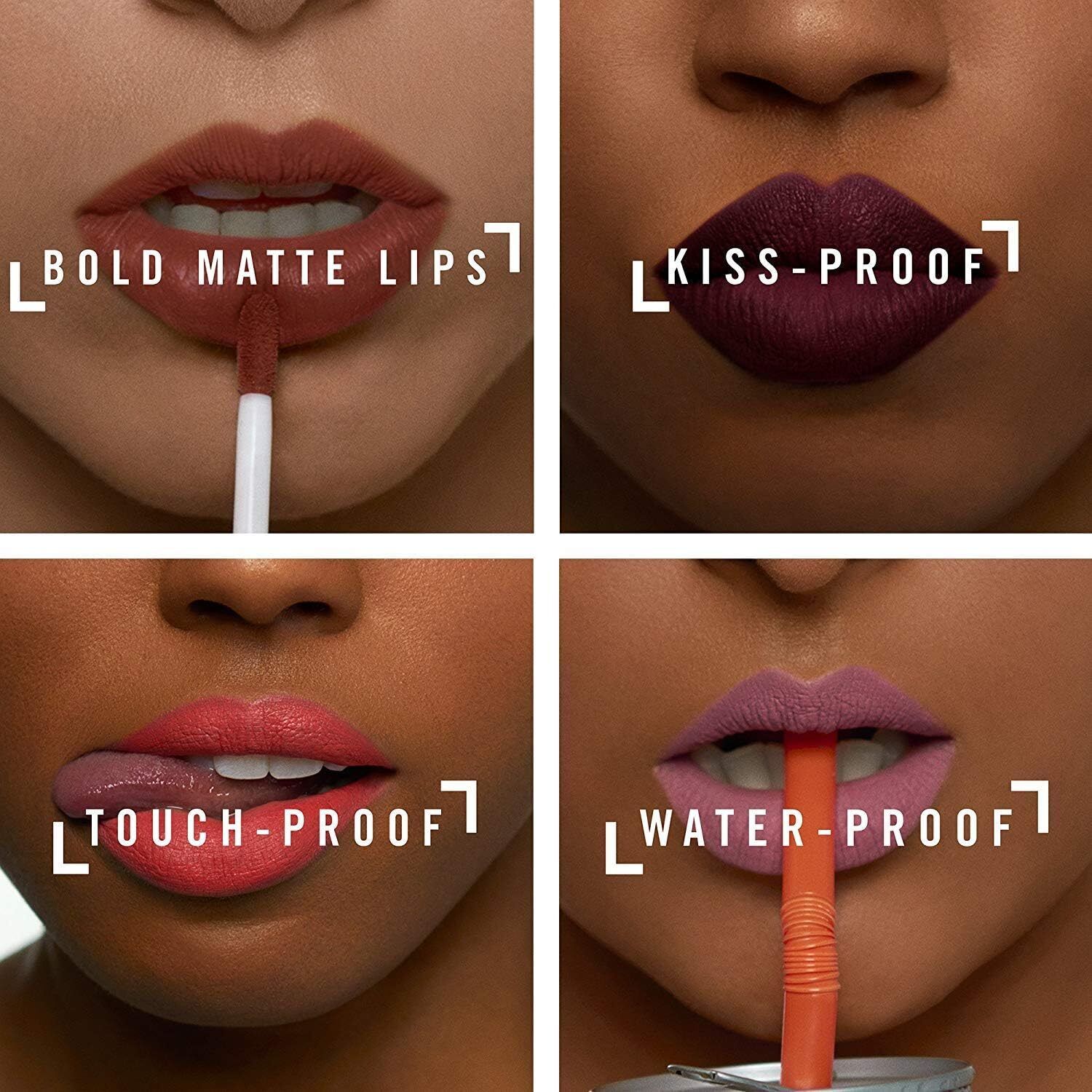 RIMMEL STAY MATTE LIQUID LIP LIPSTICK WATERPROOF -12 HR LONG LASTING- 5.5ML from Superior Mart