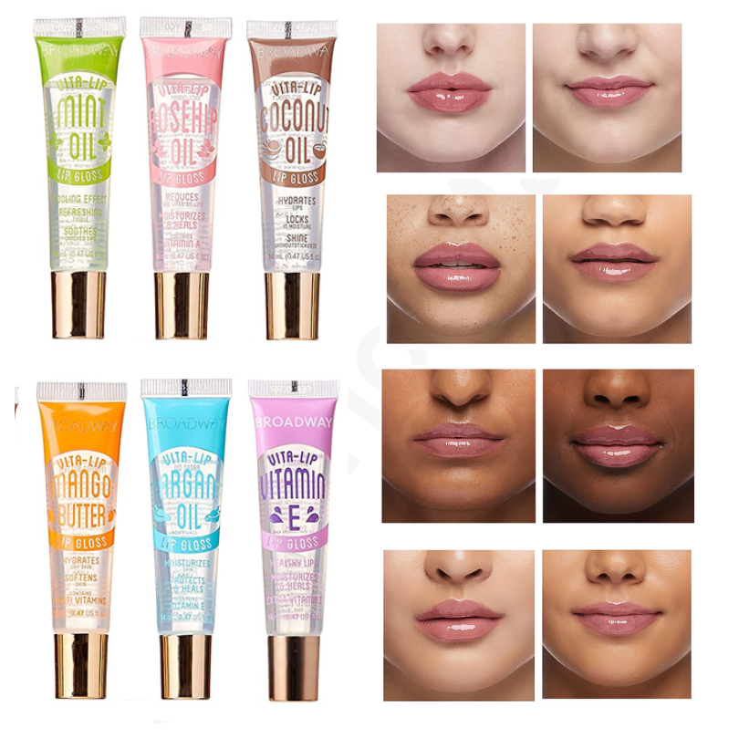 Vita Lip Oil Lipgloss Gel Lip Balm Moisturising Lip Gloss Shiny Flavoured Lip from Superior Mart
