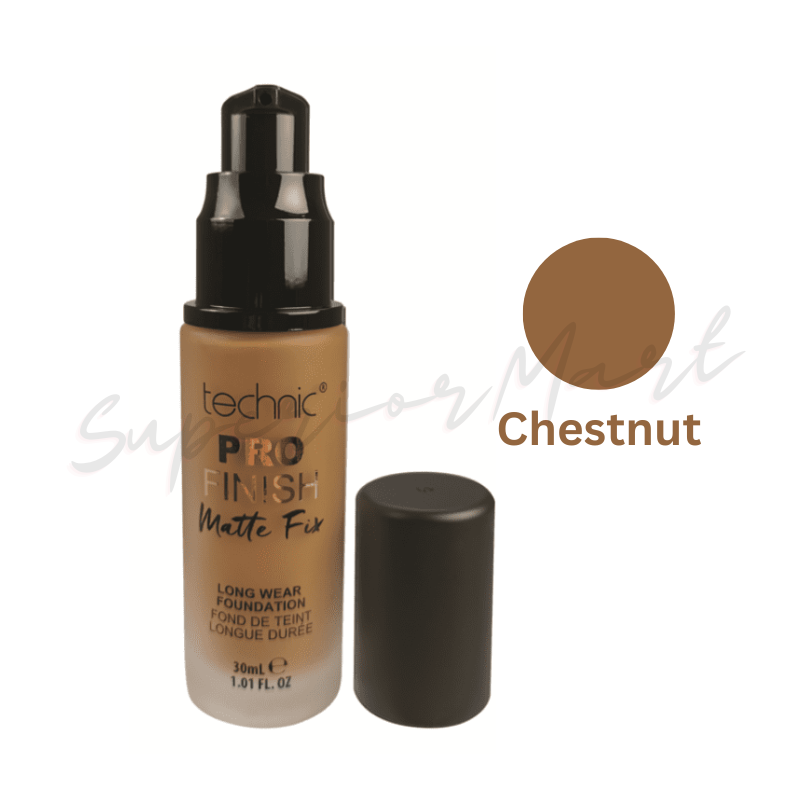 Technic Pro Finish Matte Fix Foundation Long Lasting Lightweight from Superior Mart