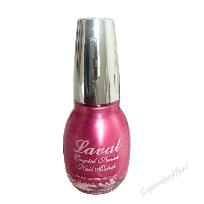 Laval Nail Polish Crystal Finish Varnish Professional Finish Nail Polish 15ml from Superior Mart