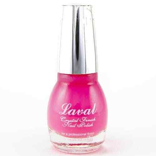Laval Nail Polish Crystal Finish Varnish Professional Finish Nail Polish 15ml from Superior Mart