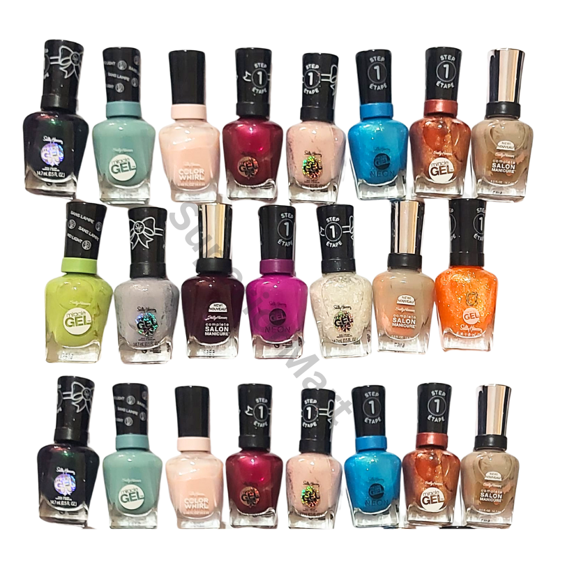 Sally Hansen Gel Nail Polish Miracle Gel Nail Polish Salon Manicure 14.7ml from Superior Mart
