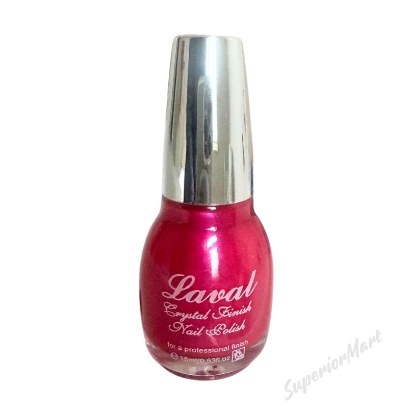 Laval Nail Polish Crystal Finish Varnish Professional Finish Nail Polish 15ml from Superior Mart