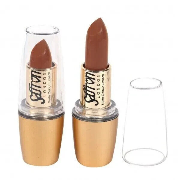 5X SAFFRON LONDON MATTE LIPSTICK NUDE SHADE COLOUR NUDE NATURAL (5 Lipsticks) from Superior Mart