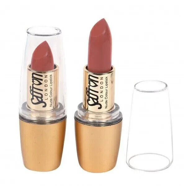5X SAFFRON LONDON MATTE LIPSTICK NUDE SHADE COLOUR NUDE NATURAL (5 Lipsticks) from Superior Mart