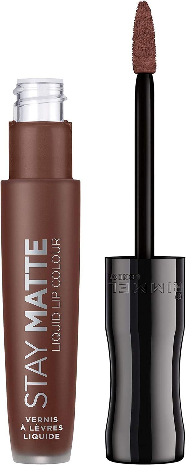 RIMMEL STAY MATTE LIQUID LIP LIPSTICK WATERPROOF -12 HR LONG LASTING- 5.5ML from Superior Mart