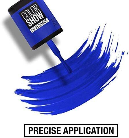 Maybelline NAIL POLISH VARNISH Colour Show 60 Seconds Quick Dry Nail Polish 6ml from Superior Mart