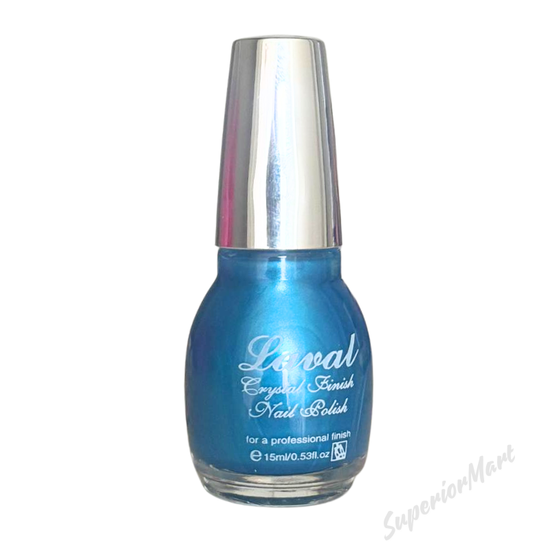 Laval Nail Polish Crystal Finish Varnish Professional Finish Nail Polish 15ml from Superior Mart