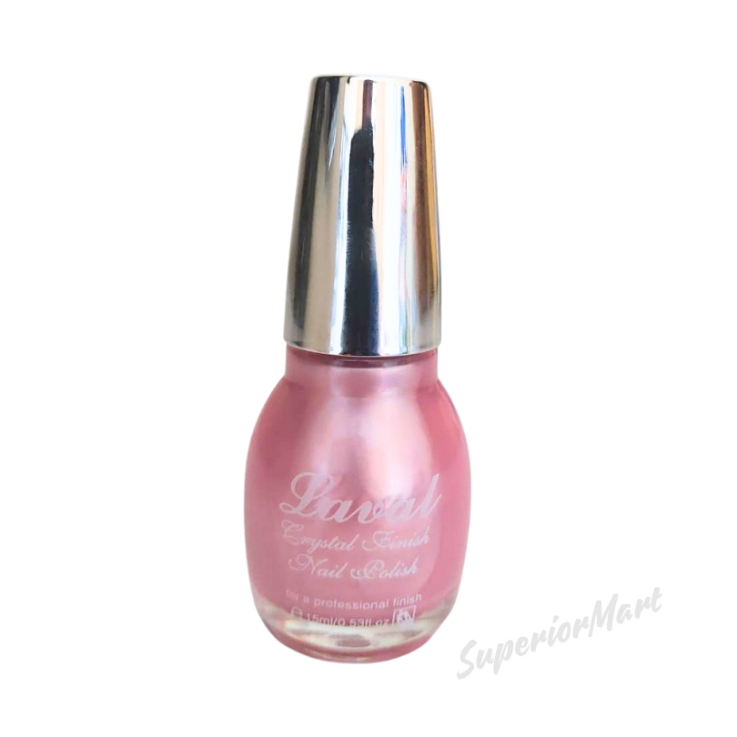 Laval Nail Polish Crystal Finish Varnish Professional Finish Nail Polish 15ml from Superior Mart