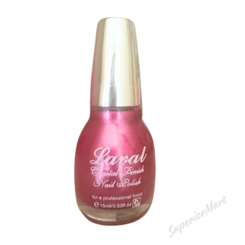 Laval Nail Polish Crystal Finish Varnish Professional Finish Nail Polish 15ml from Superior Mart
