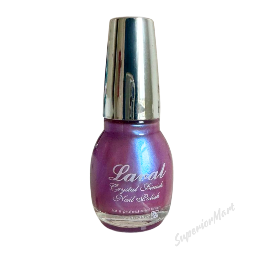 Laval Nail Polish Crystal Finish Varnish Professional Finish Nail Polish 15ml from Superior Mart