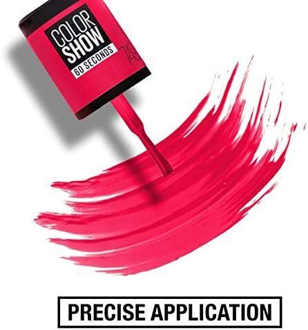 Maybelline NAIL POLISH VARNISH Colour Show 60 Seconds Quick Dry Nail Polish 6ml from Superior Mart