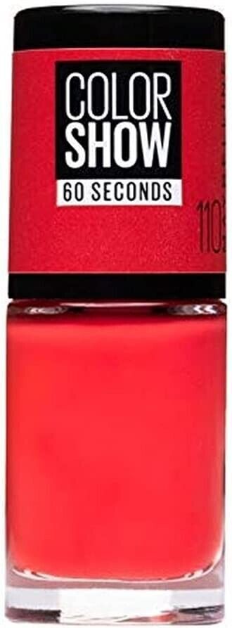 Maybelline NAIL POLISH VARNISH Colour Show 60 Seconds Quick Dry Nail Polish 6ml from Superior Mart