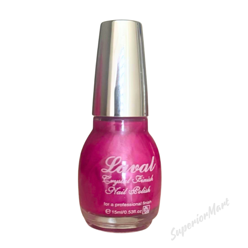 Laval Nail Polish Crystal Finish Varnish Professional Finish Nail Polish 15ml from Superior Mart