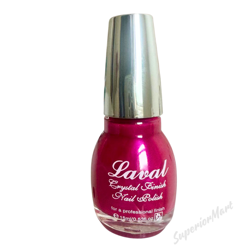 Laval Nail Polish Crystal Finish Varnish Professional Finish Nail Polish 15ml from Superior Mart