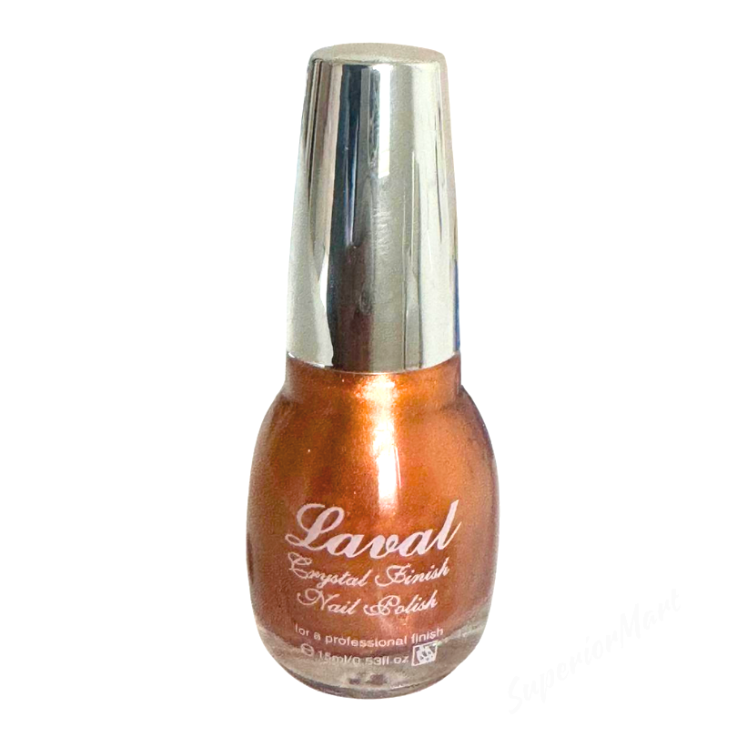Laval Nail Polish Crystal Finish Varnish Professional Finish Nail Polish 15ml from Superior Mart