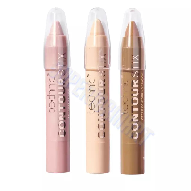 Technic Contour Stix Cream Contour Set Contouring, Concealing Highlighting from Superior Mart