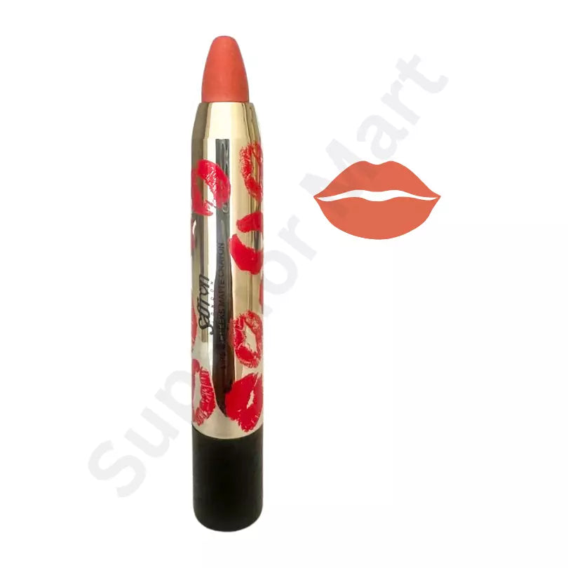 Saffron Matte Lip Crayon Cheek Crayon Lip & Cheek Matte Crayon from Superior Mart