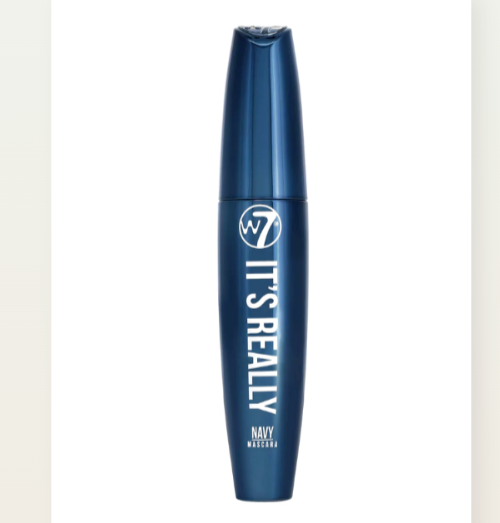 W7 Blue Mascara It's Really NAVY  Enhancing Lengthening Mascara 15ml