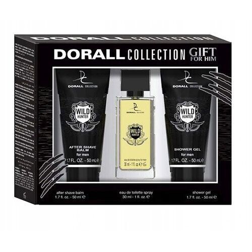Dorall Wild Hunter Men Shower Gel 50ml After Shave 50ml EDT 30ml Gift Set from Superior Mart