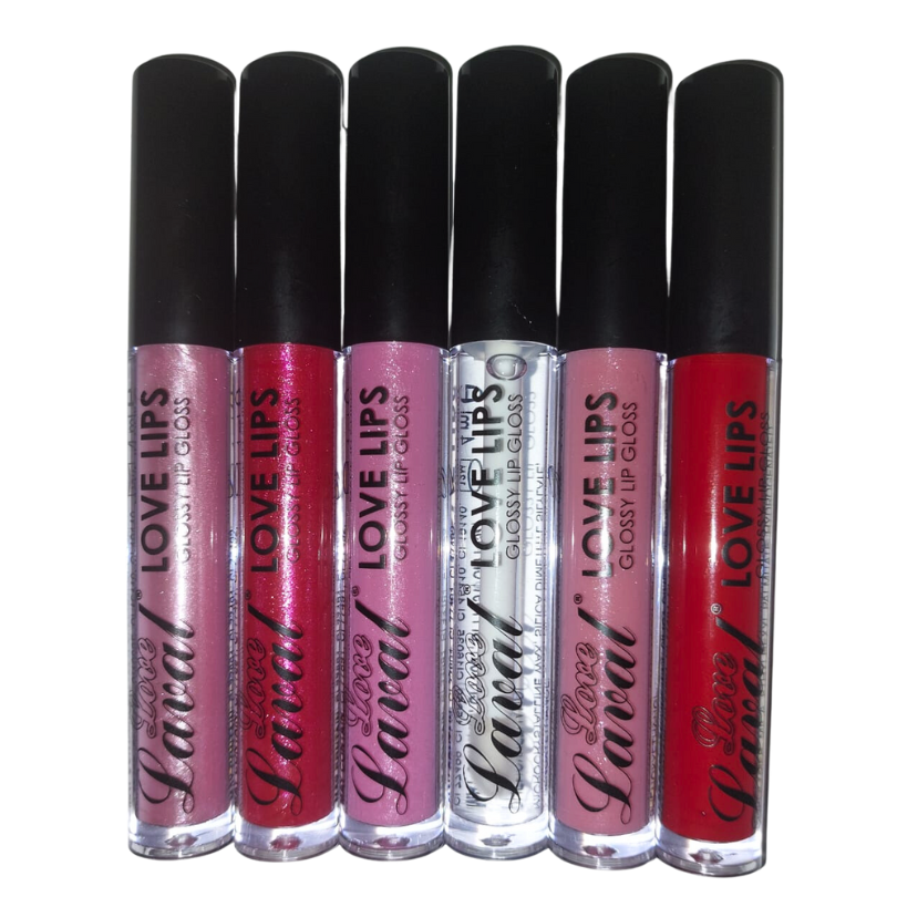 Laval Glossy Lip Gloss Love Shiny Lips Mirror Moisturizing Lip Gloss Makeup from Superior Mart