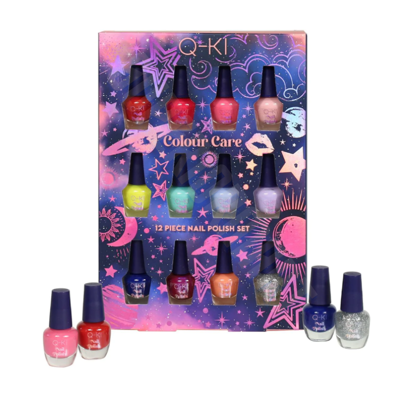 Q-Ki Nail Polish Gift Set 3.5ml Vegan  12Pcs from Superior Mart