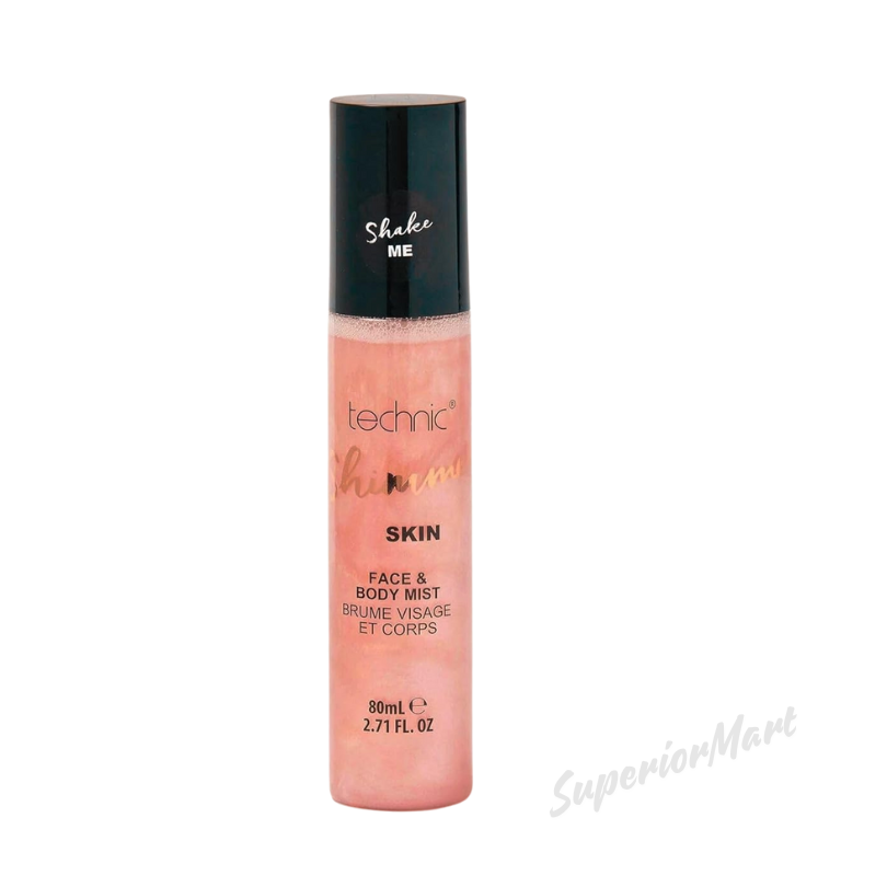 Technic Shimmer Skin Face & Body Mist Spray 80ml Glow Spray 80ml from Superior Mart