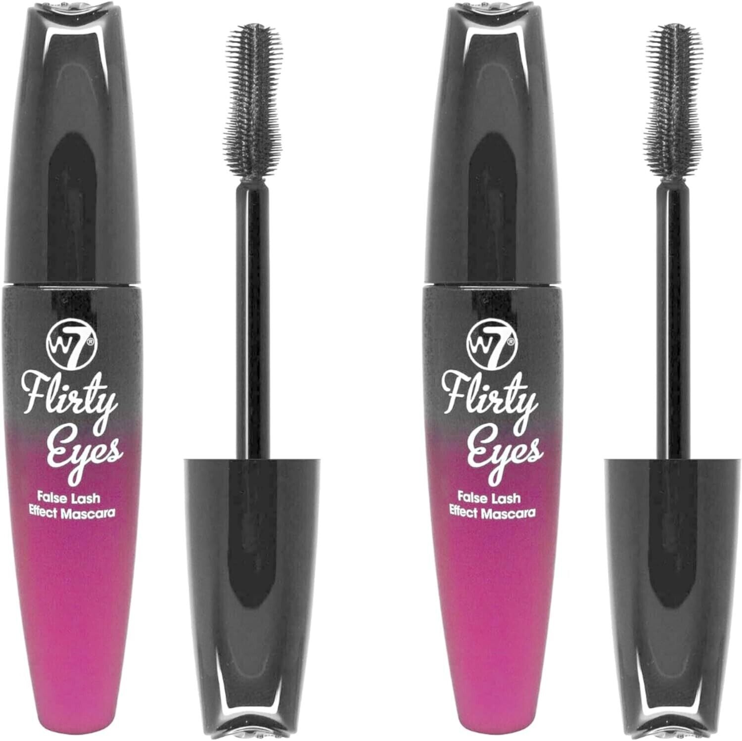 2XW7 Flirty Eyes Mascara Long-Lasting Black Mascara For Volume & Length (2 Pack) from Superior Mart
