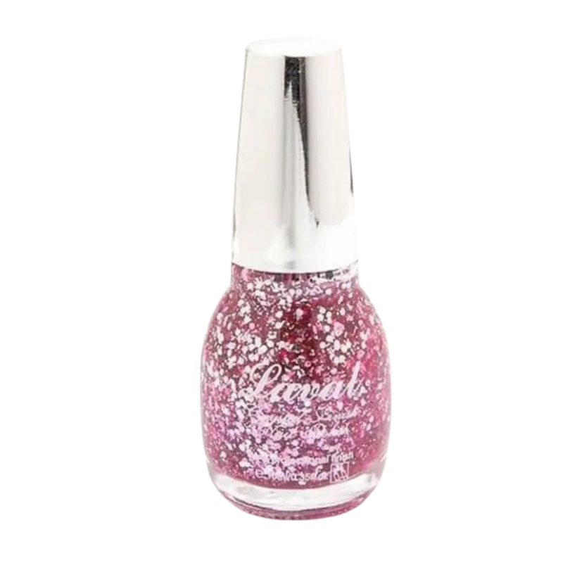 Laval Glitter Nail Polish Crystal Finish Varnish Nail Polish 15ml from Superior Mart