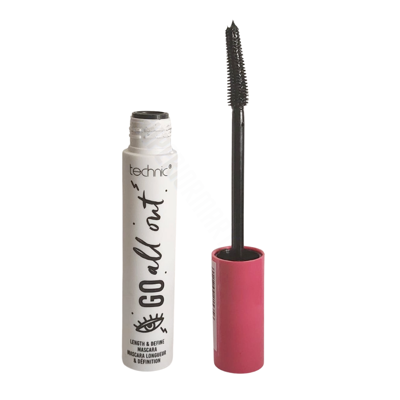 Technic Go All Out Mascara Black Length & Define Black Mascara Longer from Superior Mart