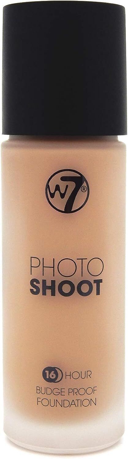 W7 Photoshoot Foundation Rich and Full Coverage Budge-Proof Long Lasting from Superior Mart