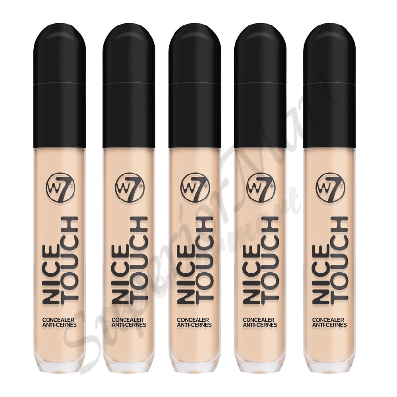 W7 Nice Touch Concealer Medium Coverage Soft Focus Finish With 2 in 1 Applicator from Superior Mart