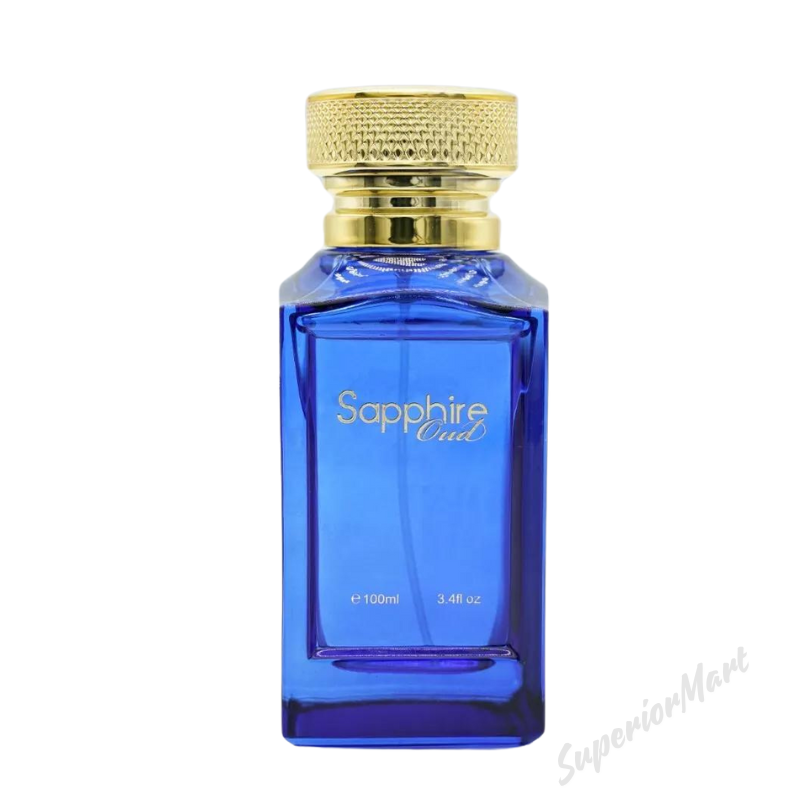Sapphire Oud Unisex Perfume  100ml Eau de Parfum Made in England from Superior Mart