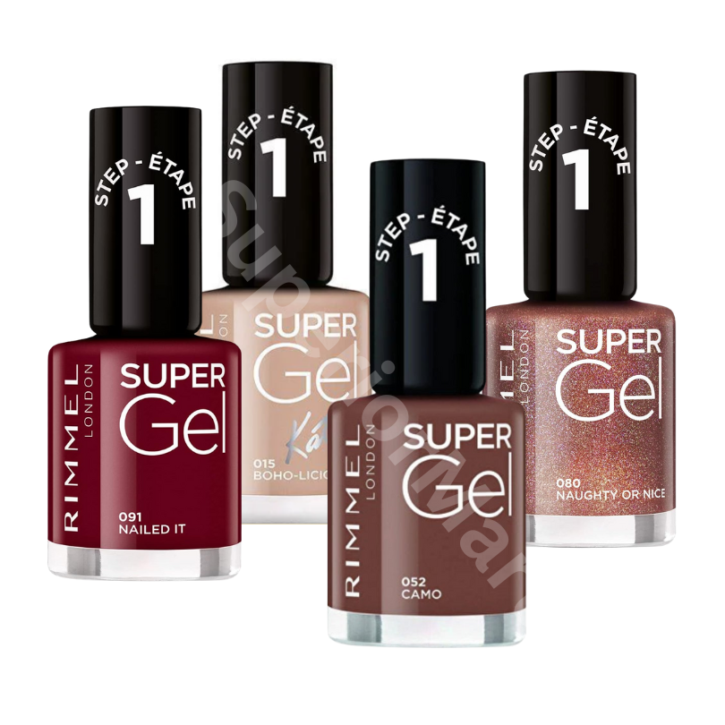 Rimmel London Super Gel Nail Polish Colour and Shine 12ml from Superior Mart
