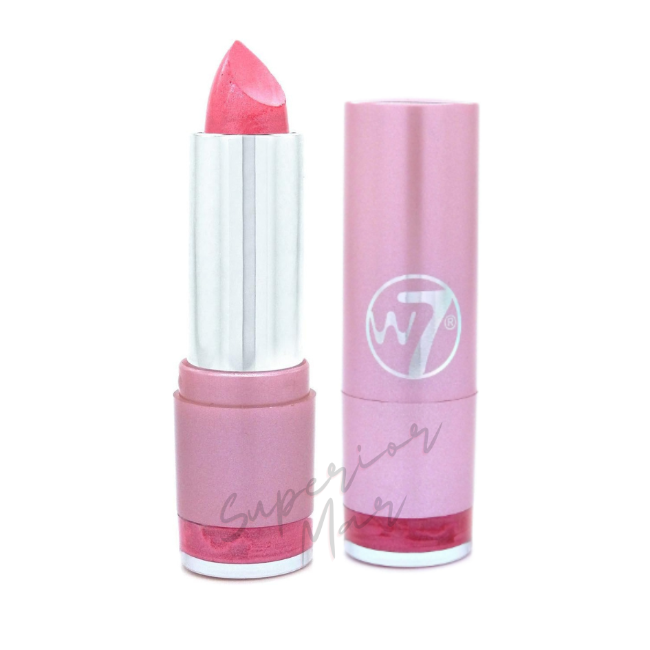 W7 FASHION LIPSTICKS Moisturising Lipstick Satin Lip Make Up 6 Colours Vegan from Superior Mart