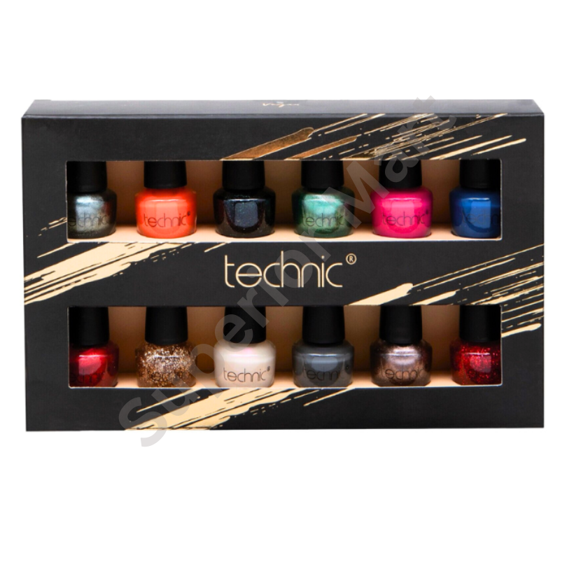 Technic Nail Polish Varnish Gift Set Girls Women's Teenager Manicure Beauty Gift from Superior Mart
