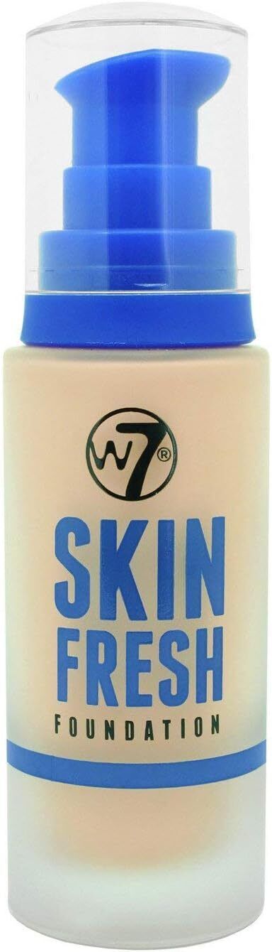 W7 Skin Fresh Face Liquid Foundation Long Lasting Stay On All Day Foundation from Superior Mart