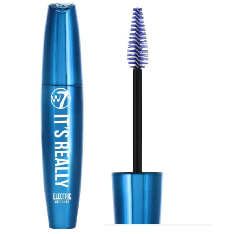 W7 Blue Mascara It's Really Blue Electric Enhancing Lengthening Mascara 15ml from Superior Mart