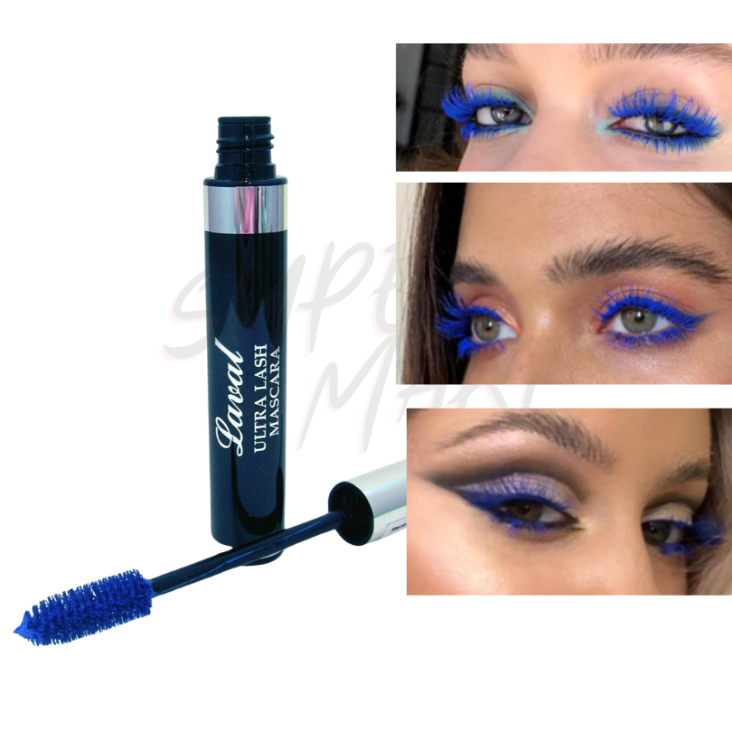 Laval Blue Mascara Ultra Lash Volumizing Enhancing Lengthening Light Blue from Superior Mart