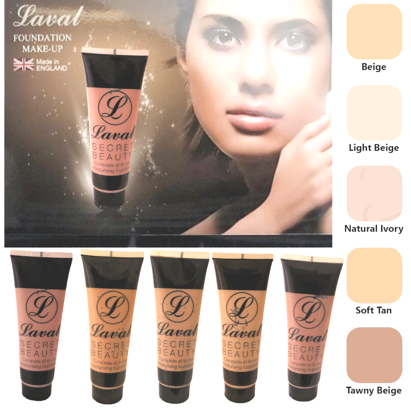Laval  Face Foundation Secret Beauty Moisturising Natural Finish Face Makeup from Superior Mart