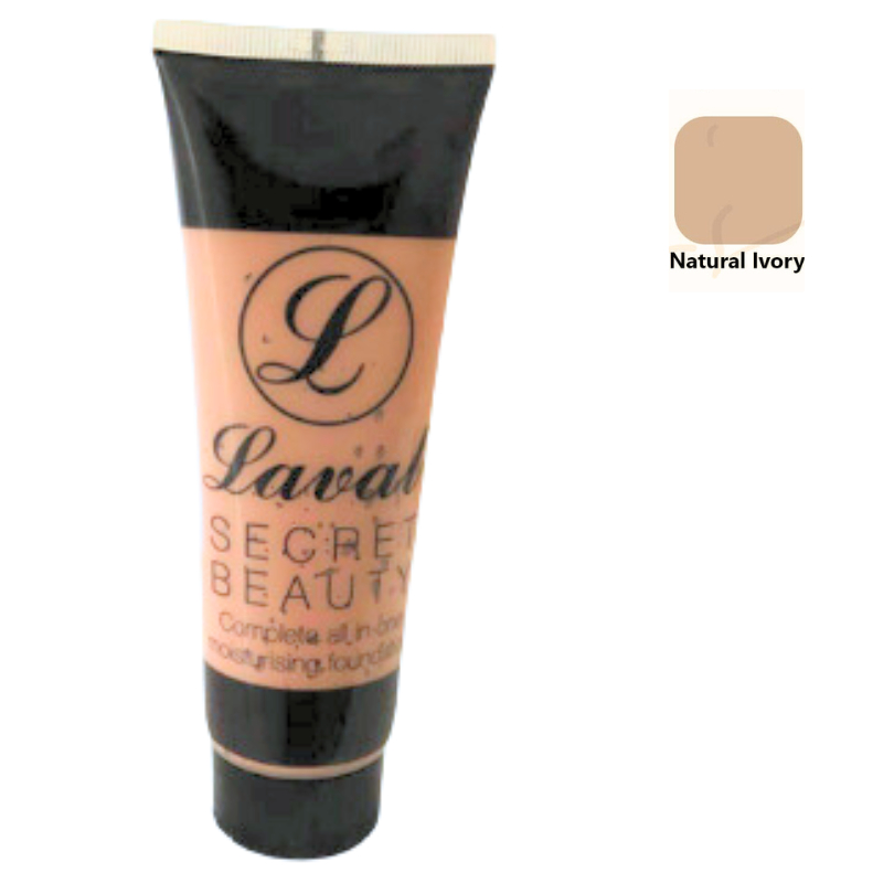 Laval  Face Foundation Secret Beauty Moisturising Natural Finish Face Makeup from Superior Mart