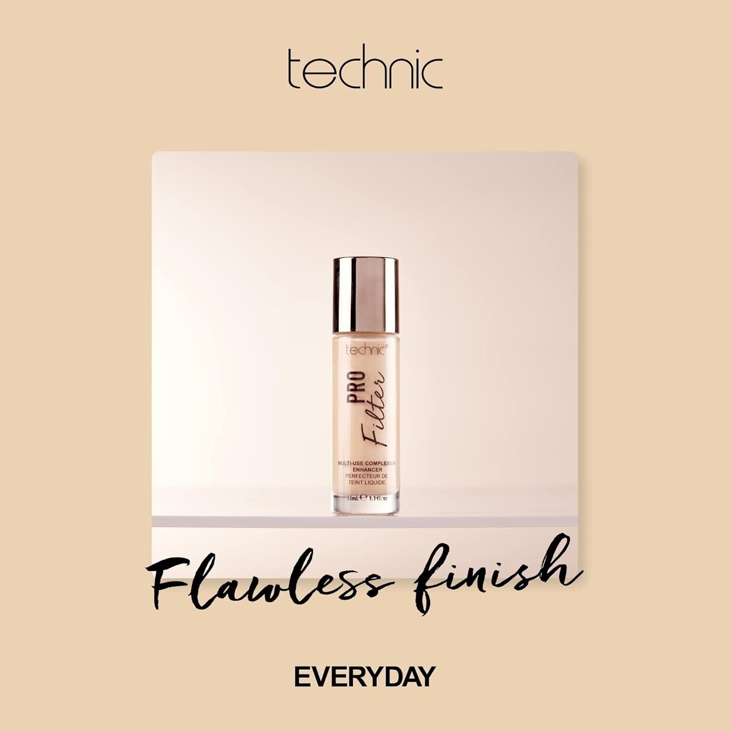 Technic Pro Filter Multi Use Complexion Enhancer Foundation Medium Warm from Superior Mart